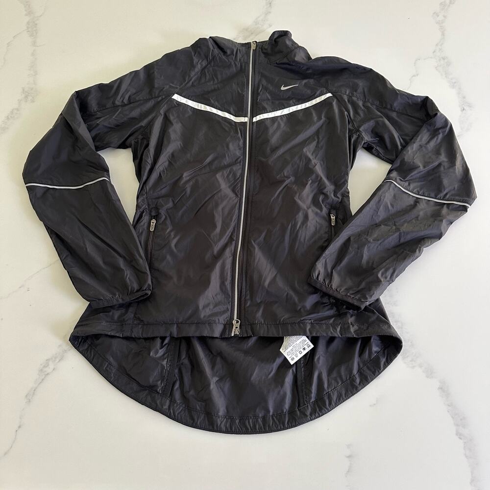 Nike Black S Lightweight Rain Jacket
